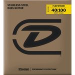 Dunlop dbfs40100s - jeu de cordes basse - filets plats short scale 40 - 100 Dunlop dbfs40100s - jeu de cordes basse - filets plats short scale 40 - 100