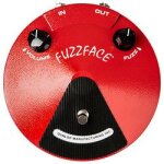 Dunlop jdf2 - pédale de distortion fuzz face mini Dunlop jdf2 - pédale de distortion fuzz face mini