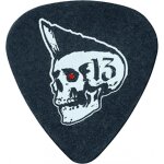 Dunlop l10r10 - lucky 13 series ii, sachet de 36 m�diators 10 psychobilly, black, 1. 00 mm