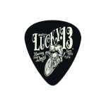 Dunlop l18r60 - lucky 13 series iii, sachet de 36 m�diators 18 vintagespeed, black, 0. 60 mm
