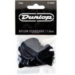 Dunlop nylon standard mdiators 1. 00 mm noir (12x)