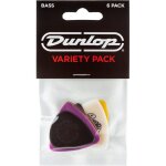 Dunlop pvp117 - player's pack de 6 m�diators vari�s basse