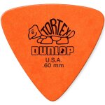 Dunlop tortex triangle m�diator de basse . 60mm orange