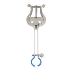 Durable clarinet lyre sheet music clamp stand instrument holder for trombone