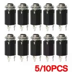Durable guitare st�r�o sortie fiches solide 5pcs guitare eq jack socket 635mm jack st�r�o pickup femelle ...