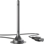 Dvb - t2 hd / dvb - t tnt antenna for maximum digital reception with stable magnetic stand and 3m cable ... Dvb - t2 hd / dvb - t tnt antenna for maximum digital reception with stable magnetic stand and 3m cable ...