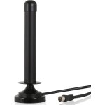 Dvbt2 hd / dvbt antenne tv / radio num�rique pour tv / pc, antenne passive chambre avec socle magn�tique ...