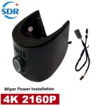 Dvr de voiture wifi plug and play dash cam avec pistes gps, 4k, audi a1 a3 a4 a5 a6 a7 a8 q3 q5 b5 b6 ...