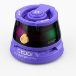 Dy200 mini enceinte bluetooth magntique - haut - parleur portable sans fil avec led rvb, support de ...