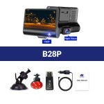 E - ace b28p voiture dvr 3 camras lentille 4. 0 pouces dash camra double lentille support camra de ...