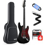 E - guitar set full size, hss bobine divis pickups, 39 pouces solid body st guitare dbutant set avec ...