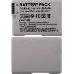 E - yiiviil batterie de rechange en - el14a compatible avec nikon d5300 d5200 d5100 d3300 p7800 p7700 ...