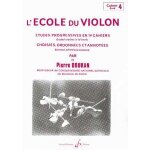L'école du violon - etudes progressives en 14 cahiers - cahier 4 L'école du violon - etudes progressives en 14 cahiers - cahier 4