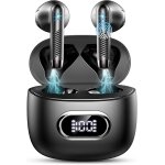 Ecouteurs bluetooth 5. 3 sans fil, ecouteurs sans fil avec hd mic, [2024 nouvelle] ip7 etanches 42h oreillette ...
