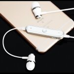 Ecouteurs bluetooth anneau pour wiko view 3 lite smartphone sans fil telecommande son main libre intra ...
