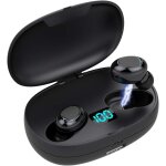 Ecouteurs bluetooth sans fil 5. 0 jusqu'a 50 heures en lecture, son grave & annulation avanc�e du bruit, ...