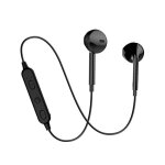 �couteurs bluetooth sans fil 5. 0 l�ger tour de cou sport st�r�o musique casque casque avec micro, noir ...