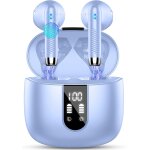 Ecouteurs bluetooth sans fil, ecouteurs bluetooth 5. 3 2024 ecouteurs sans fil avec 4 enc r�duction de ...