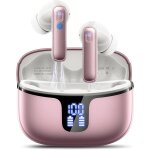 Ecouteurs bluetooth sans fil, ecouteurs bluetooth 5. 3 avec 4enc antibruit mics, 40 heures oreillette ...