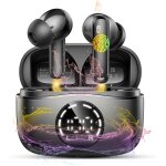 Ecouteurs bluetooth sans fil, ecouteurs bluetooth 5. 4 enc rduction de bruit oreillette bluetooth sans ...