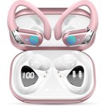 Ecouteurs bluetooth sans fil sport, 2025 new oreillette bluetooth 5. 4 avec micro 50h dure lecture ecouteur ...