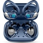 Ecouteurs bluetooth sans fil sport, 2025 new oreillette bluetooth 5. 4 avec micro 50h dure lecture ecouteur ...