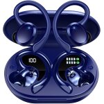 Ecouteurs bluetooth sans fil sport, 75hrs ecouteurs bluetooth 5. 4 avec st�r�o hifi 3d, 4 enc r�duction ...