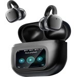 Ecouteurs bluetooth sans fil sport ecouteurs clip oreille, avec enc réduction antibruit mic, ecouteur ... Ecouteurs bluetooth sans fil sport ecouteurs clip oreille, avec enc réduction antibruit mic, ecouteur ...