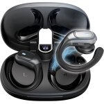 Ecouteurs bluetooth sans fil sport ¿ ecran led ¿ rduction bruit dns ¿ 50h ¿ bluetooth 5. 4 ¿ oreillettes ...