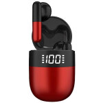 Ecouteurs bluetooth sans fil sport led affichage digital son hifi vert rouge yonis