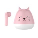 Ecouteurs bluetooth semi intra auriculaires sans fil tws, double connexion, mini oreillettes mignonnes ...