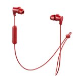 �couteurs bluetooth sport running tour de cou casque mains libres sans fil �tanche avec micphone, rouge ...