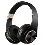 Ecouteurs bluetooth t8 pliables avec cble audio, lecteur mp3, casque antibruit, couteurs kasset, grande ...
