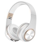Ecouteurs bluetooth t8 pliables avec cble audio, lecteur mp3, casque antibruit, couteurs kasset, grande ...
