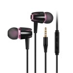 Ecouteurs filaires 3, 5 mm avec micro hi - fi volume rglable caisson de basses ecouteurs intra - auriculaires ...