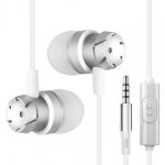 Ecouteurs filaires intra - auriculaires avec micro, son de basse puissant, pour huawei xiaomi redmi samsung, ...