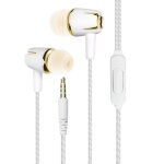 Ecouteurs filaires portables stro, oreillettes de sport avec micro, pour iphone samsung huawei xiaomi, ...