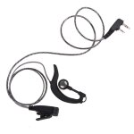 �couteurs filaires avec prise de type k, 2 broches, 1m, avec micro ptt, pour talkie - walkie kenwood