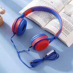 Ecouteurs filaires universels pour tudiants, casque d'ordinateur portable, style pliant, jeu de classe ...