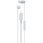 Ecouteurs filaires usb - c sony ier - ex15c avec micro blanc