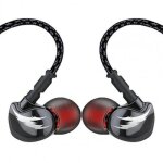 Ecouteurs filaires v2, commande de ligne sensible confortable, mga basses, casque confortable pour le ...