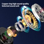 Ecouteurs filaires v3, contrle par fil, plug play, stro, rduction du bruit surround, 3. 5mm, basses ...