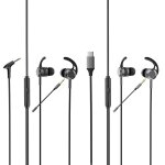 Ecouteurs intra auriculaires, ak p10 mm, avec cble en mtal, avec micro, pour ordinateur iphone, samsung, ...