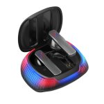 Ecouteurs intra - auriculaires b18 compatibles bluetooth, faible latence, lumi�re de respiration color�e, ...