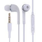 Ecouteurs intra - auriculaires blancs avec micro, pour samsung galaxy s3 siii i9300, standard 3. 5mm, ...