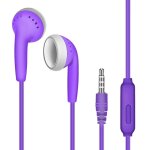 Ecouteurs intra auriculaires blancs pour samsung galaxy s6, casque filaire avec micro, prise jack 3. ...