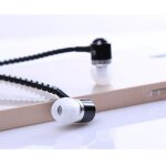 Ecouteurs intra auriculaires � fil tress�, 6 couleurs, � la mode, oreillettes de sport, commande filaire, ...