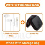 Ecouteurs intra - auriculaires filaires, 3. 5mm, hi - fi, basses lourdes, moniteur, casque de sport, ...