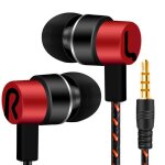 Ecouteurs intra auriculaires filaires, 5 couleurs, st�r�o, basse, pour iphone, samsung, casque de sport ...