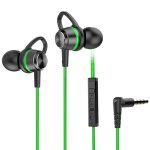 Ecouteurs intra auriculaires filaires avec microphone, pour manger du poulet, couter, discuter de la ...